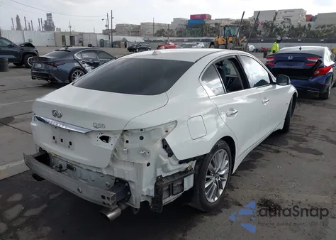 2018 Infiniti Q50 3.0T Luxe from USA, damaged, VIN JN1EV7AP6JM350869